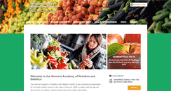Desktop Screenshot of eatrightvt.org